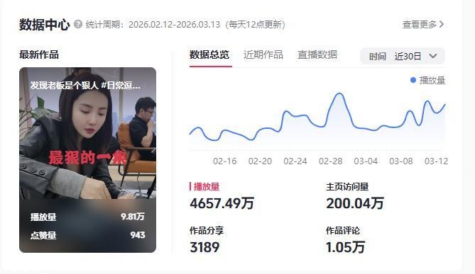 姜尔｜用真实内容建立长期影响力项目数据截图